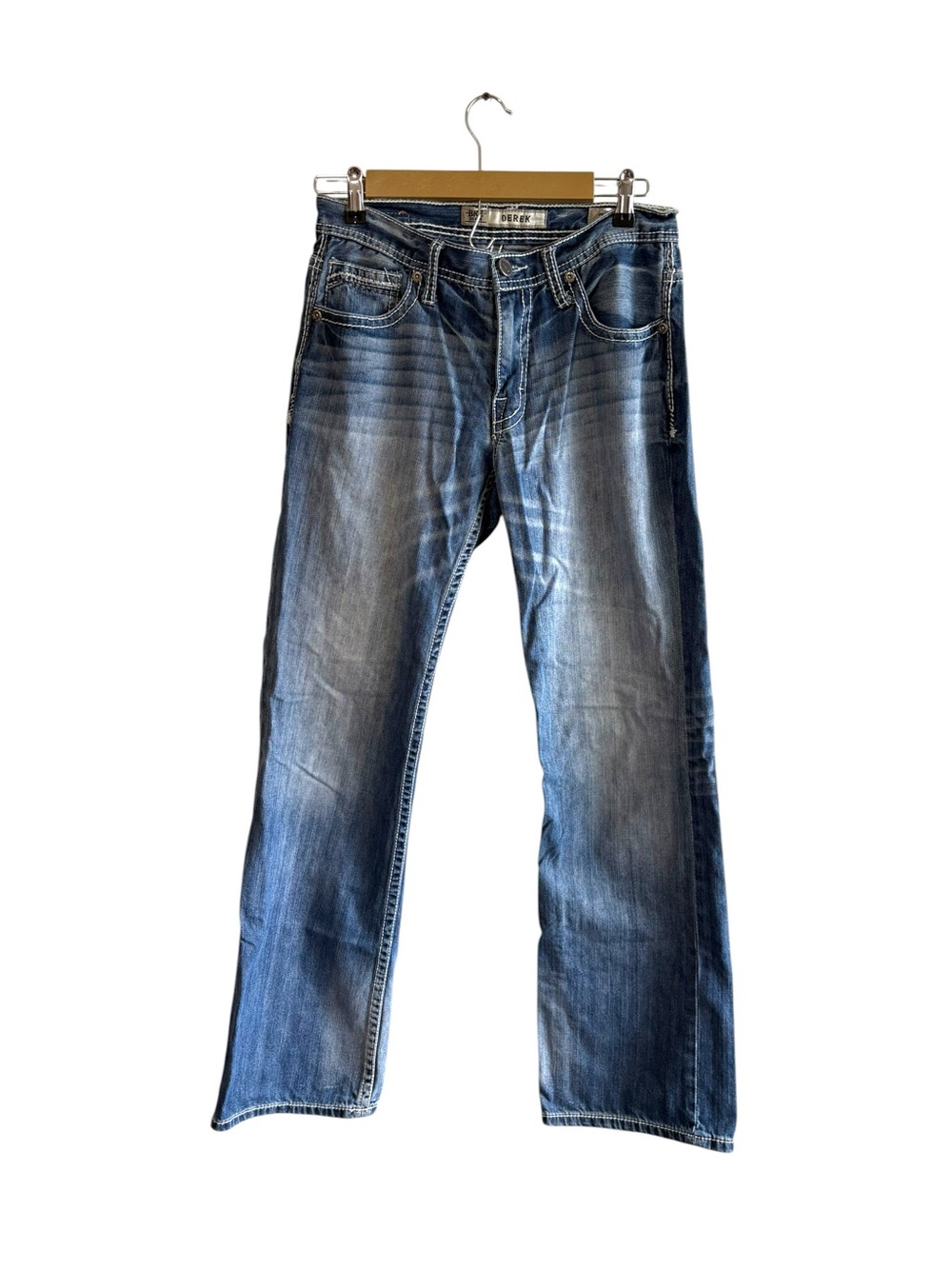 BKE‎ Derek Size 30 Dark Wash Bootcut Jeans Western Denim Country Cowboy